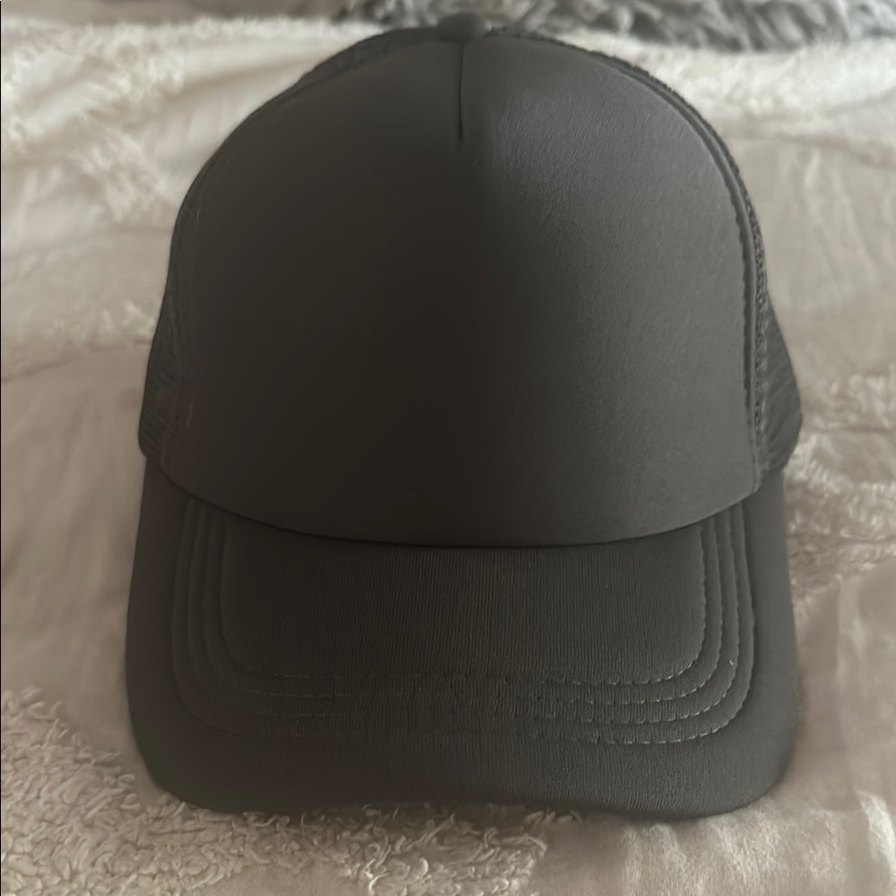Sleek Black Trucker Hat